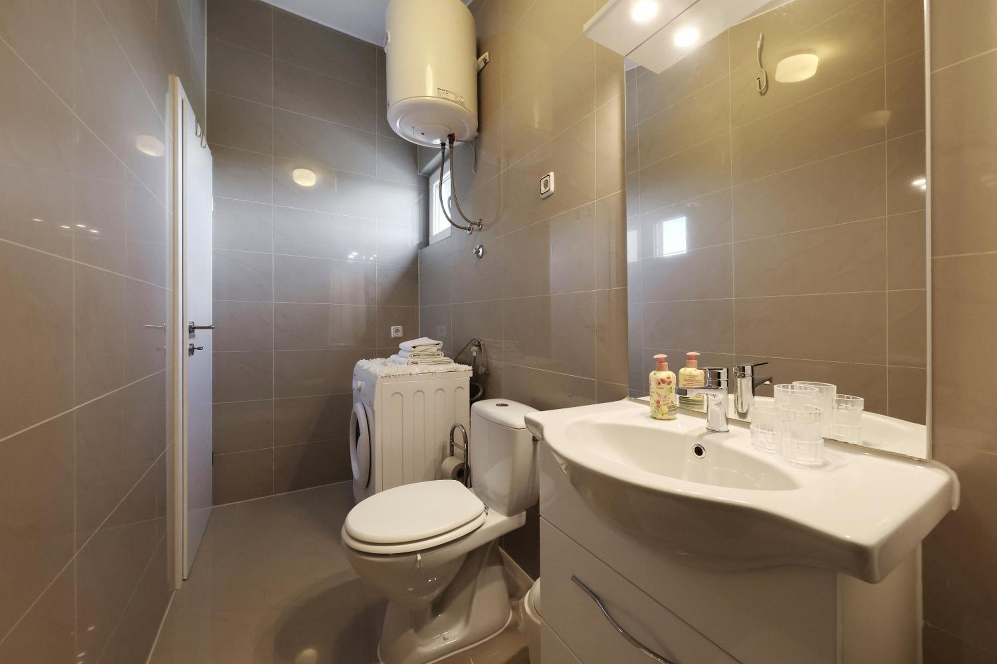 Apartments Rosini, 300M From The Beach With Shared Tavern And Bikes, Nin Exteriér fotografie